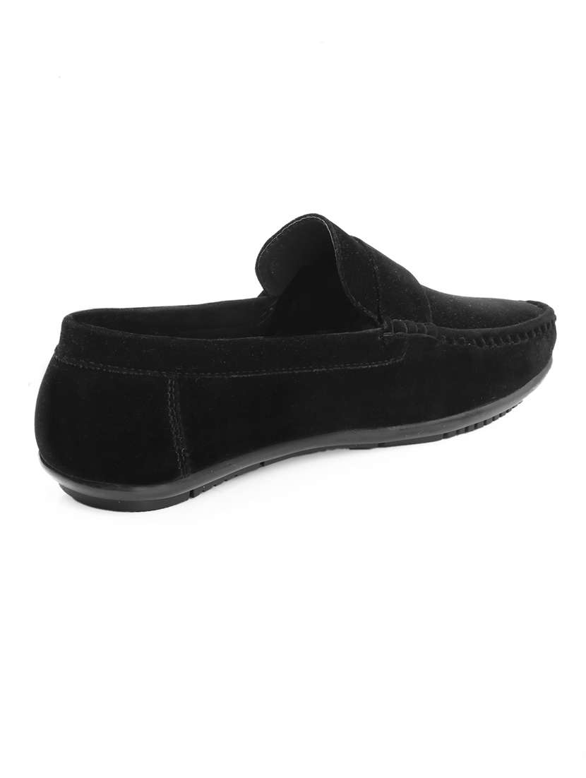 men black slip on loafer - 22069168 -  Standard Image - 4