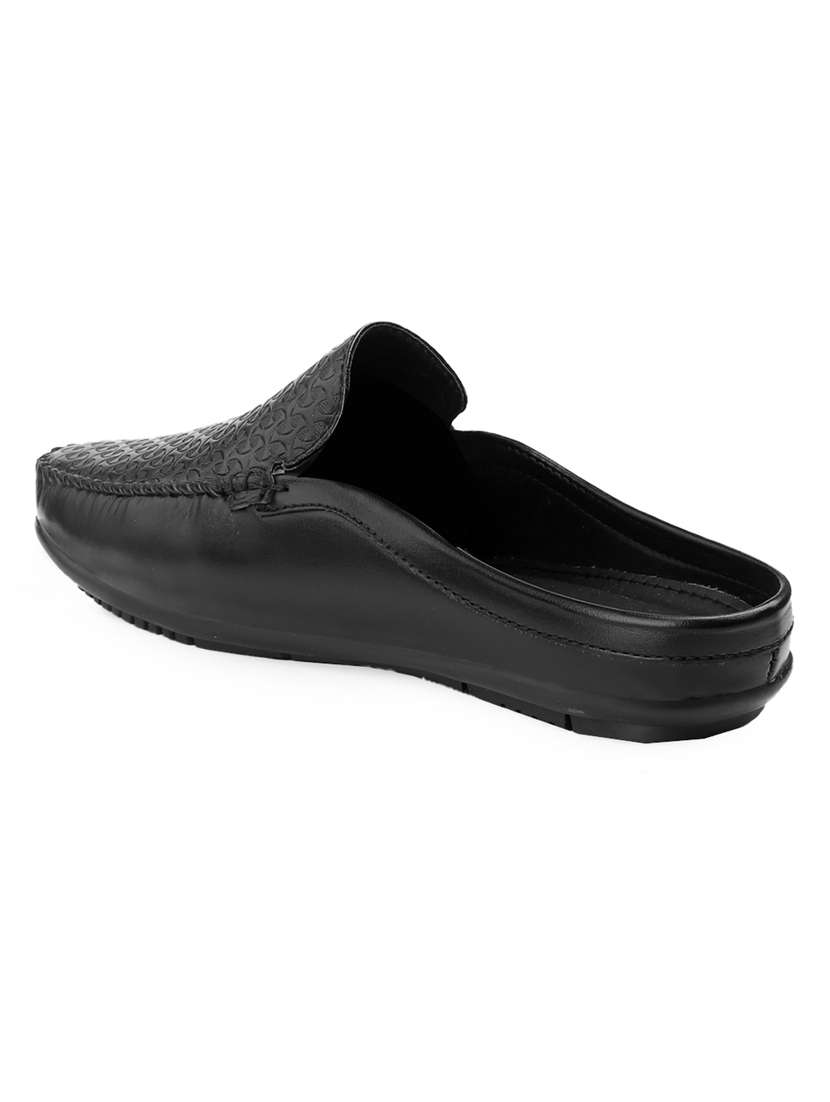 men black slip on loafer - 22069169 - Standard Image - 4