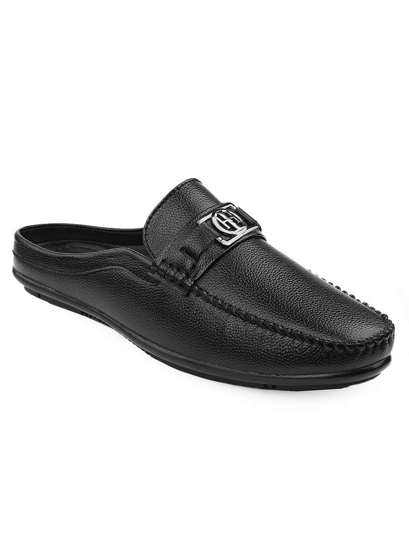 men black slip on loafer - 22069170 - Standard Image - 1