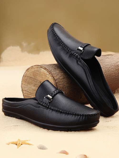 men black slip on loafer - 22069171 - Standard Image - 0