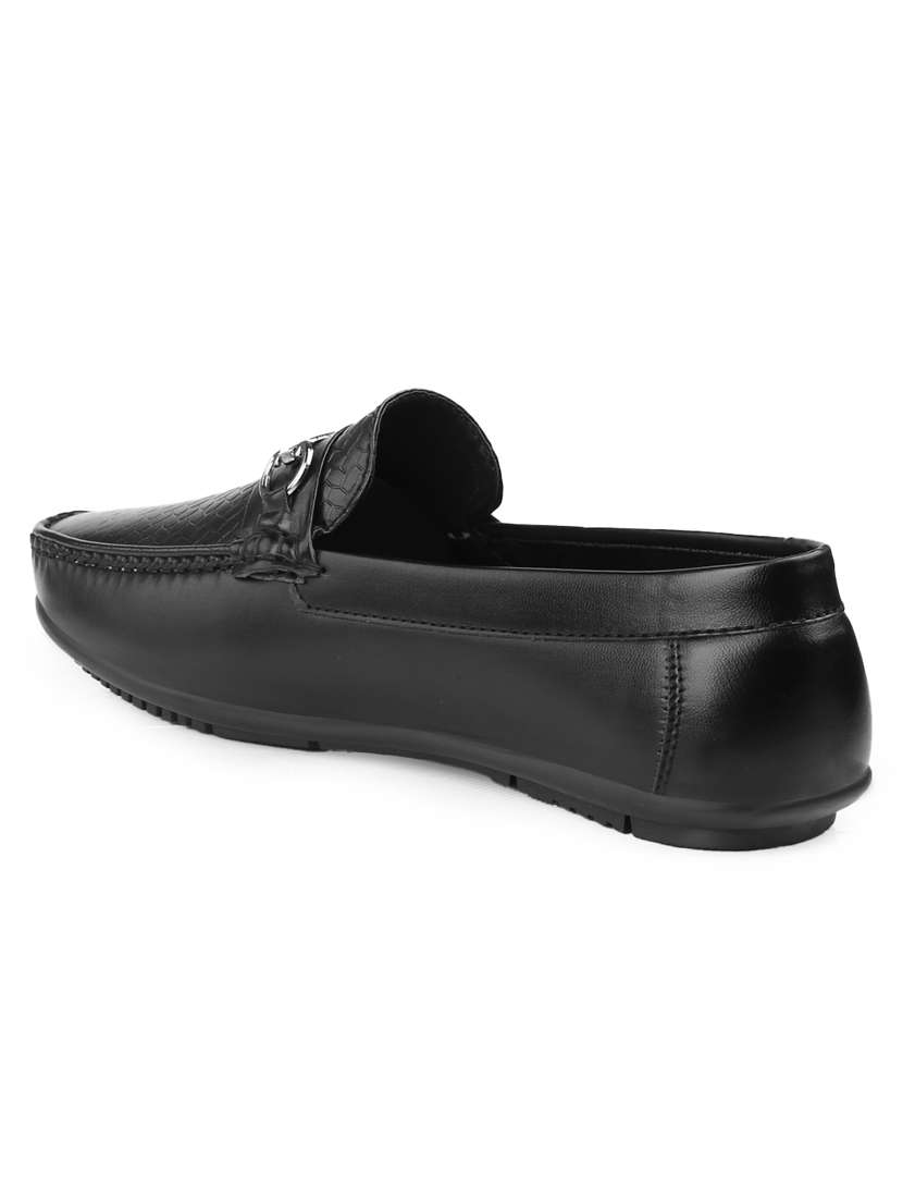 men black slip on loafer - 22069174 -  Standard Image - 4