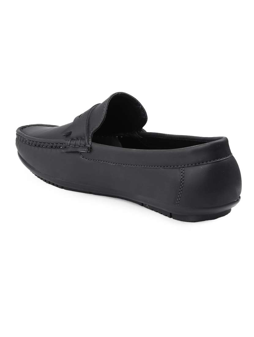 men black slip on loafer - 22069178 - Standard Image - 4