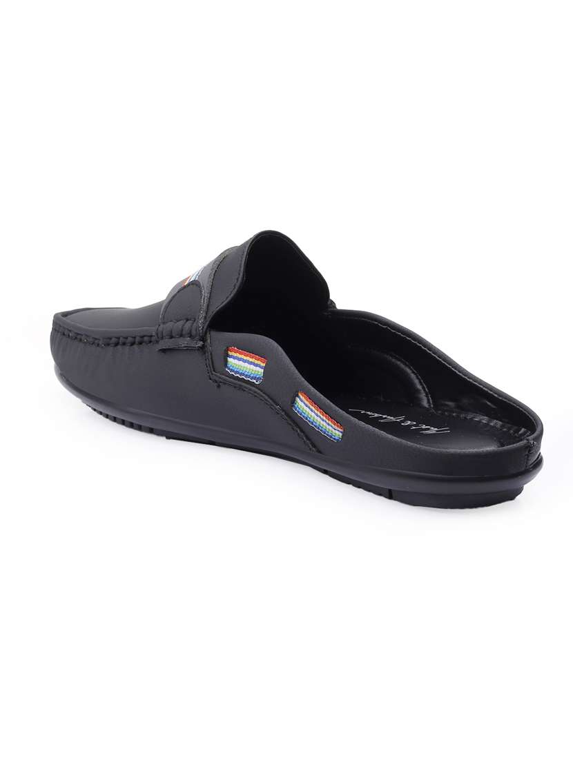 men black slip on loafer - 22069179 - Standard Image - 4