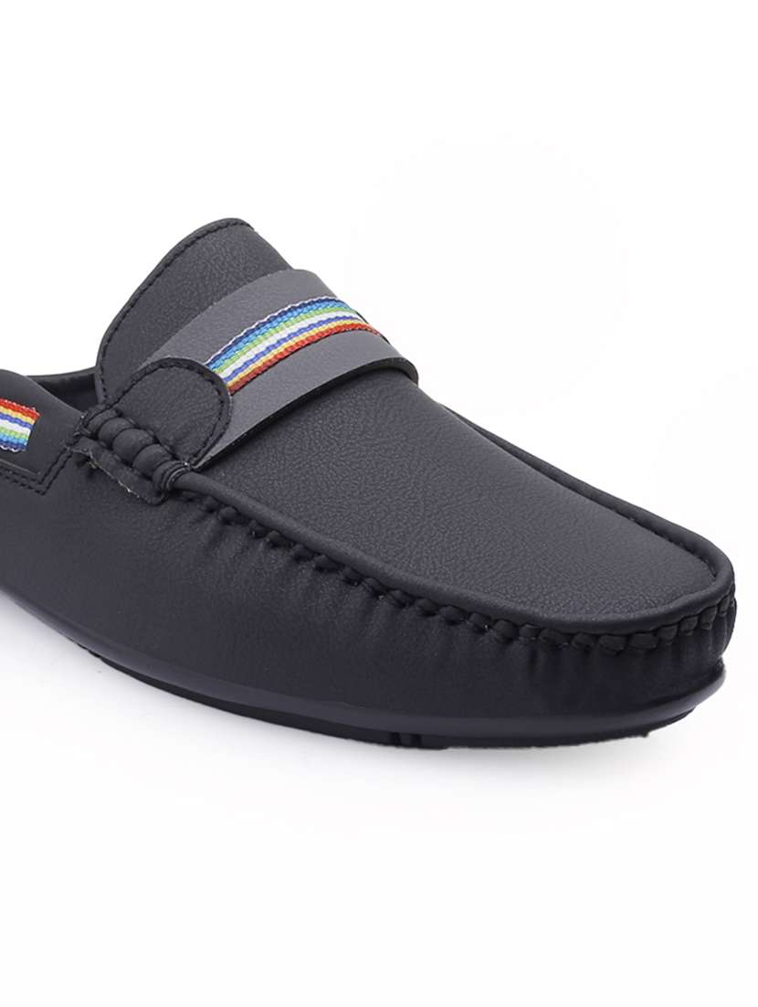 men black slip on loafer - 22069179 - Standard Image - 6
