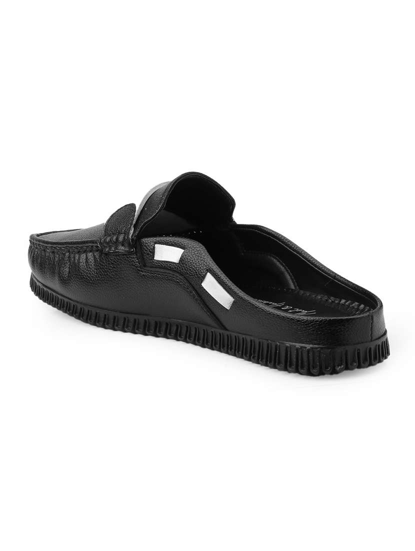 men black slip on loafer - 22069181 - Standard Image - 4