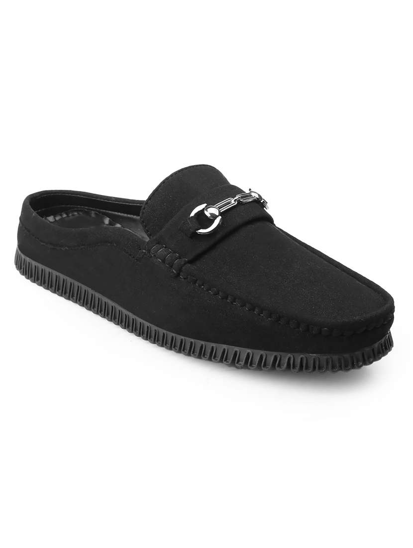 men black slip on loafer - 22069182 - Standard Image - 4