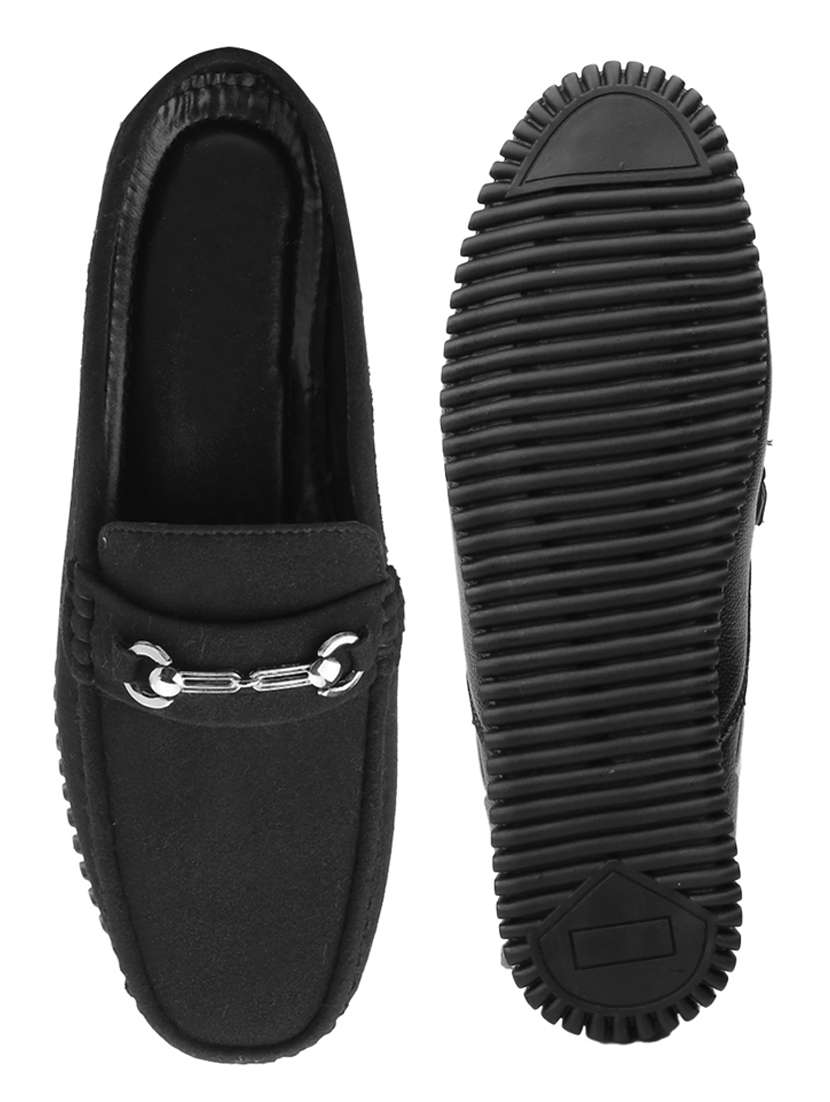men black slip on loafer - 22069182 - Standard Image - 6