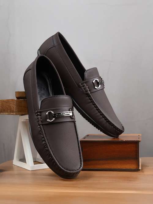 men brown slip on loafer - 22069184 -  Standard Image - 0