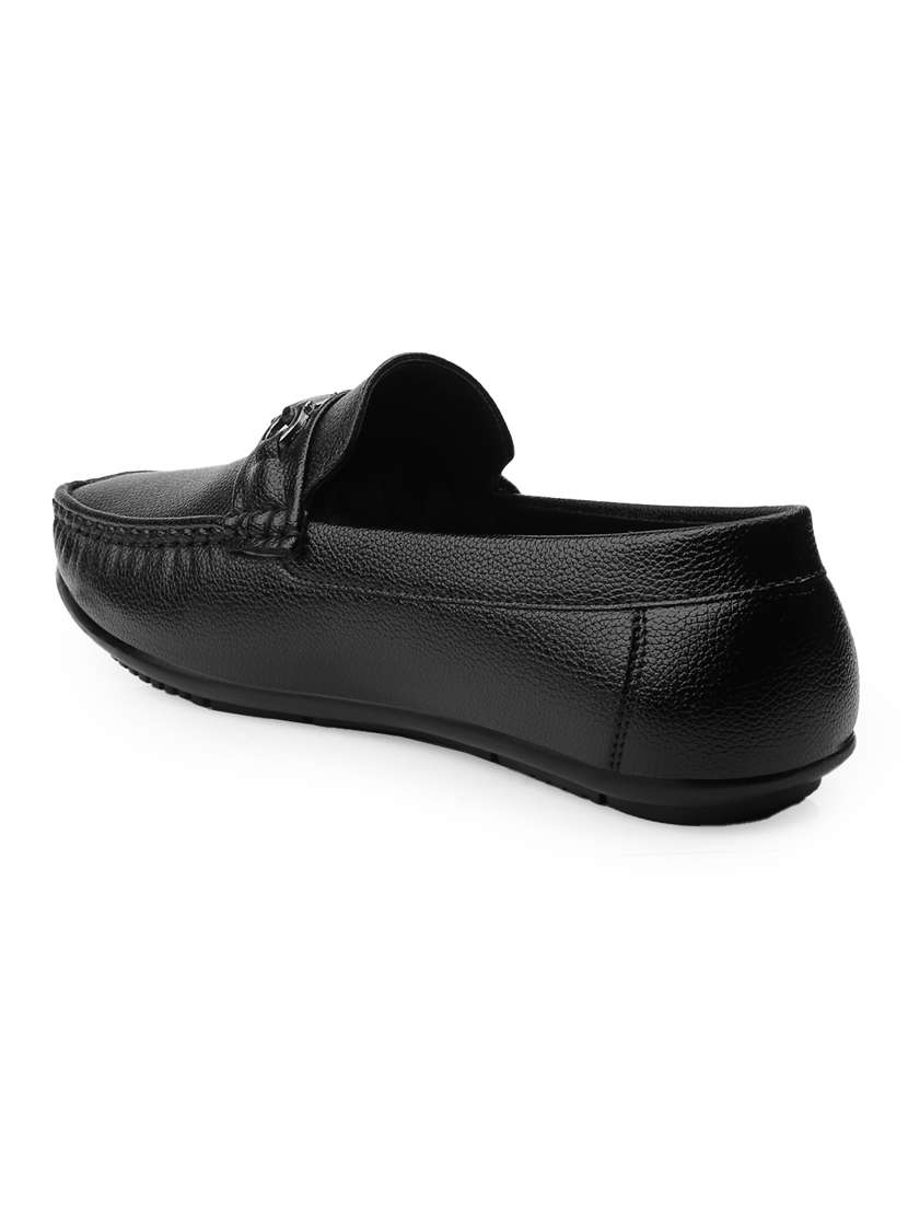 men black slip on loafer - 22069186 - Standard Image - 4