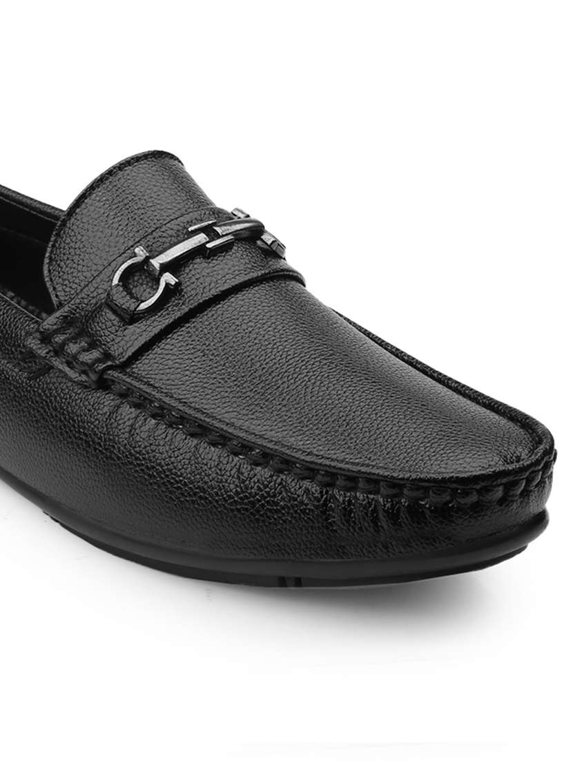 men black slip on loafer - 22069186 - Standard Image - 6