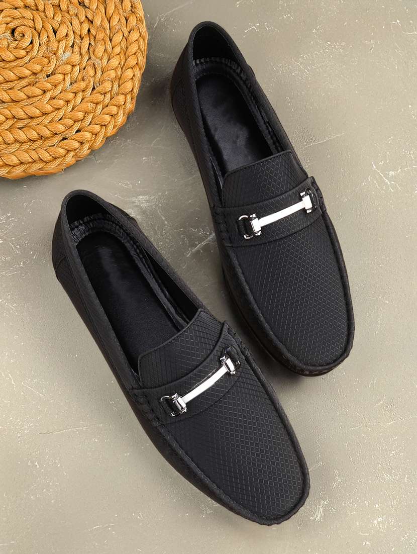 men black slip on loafer - 22069188 - Zoom Image - 0
