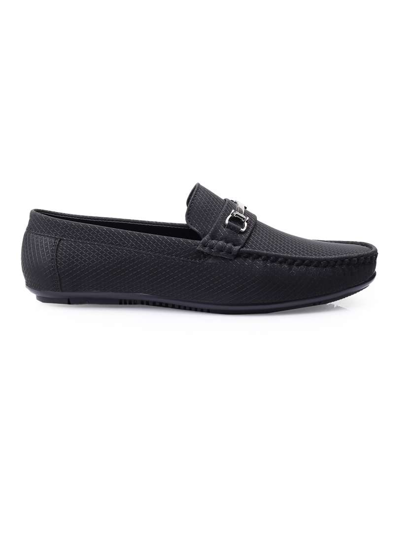 men black slip on loafer - 22069188 - Standard Image - 4