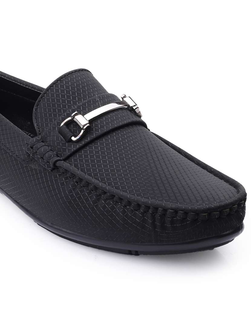men black slip on loafer - 22069188 - Standard Image - 6