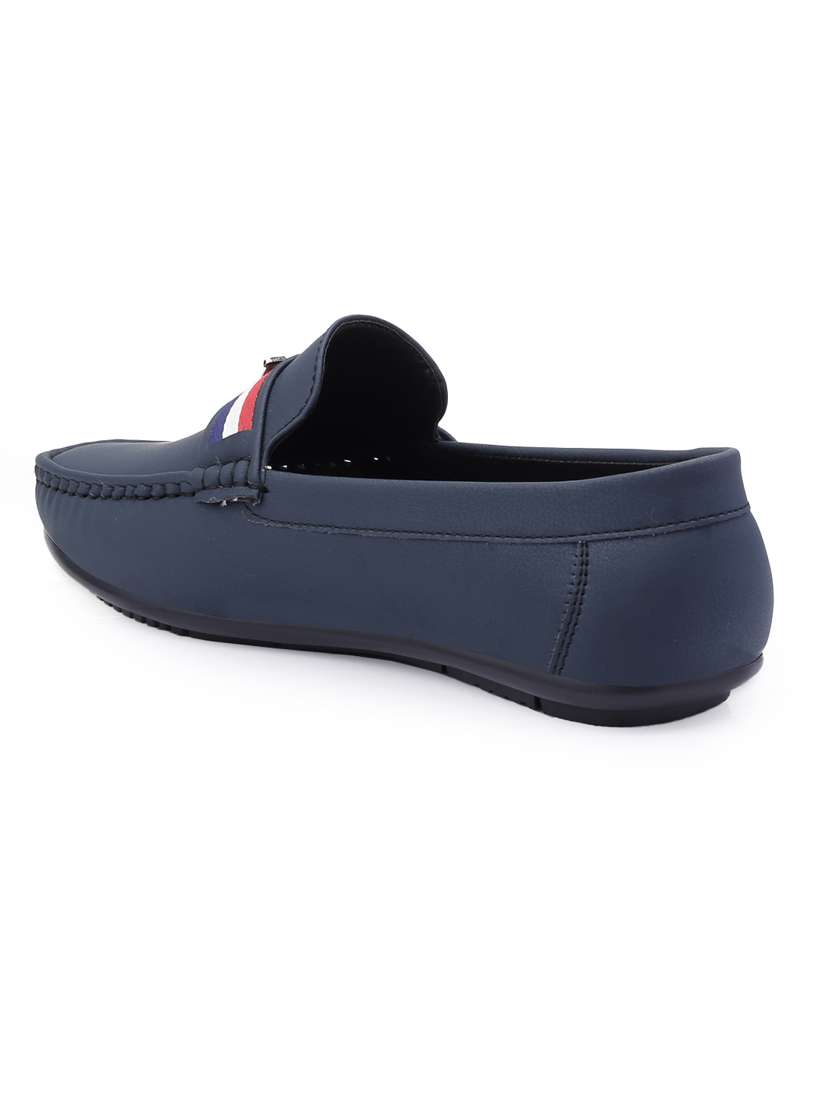 men blue slip on loafer - 22069189 - Standard Image - 4
