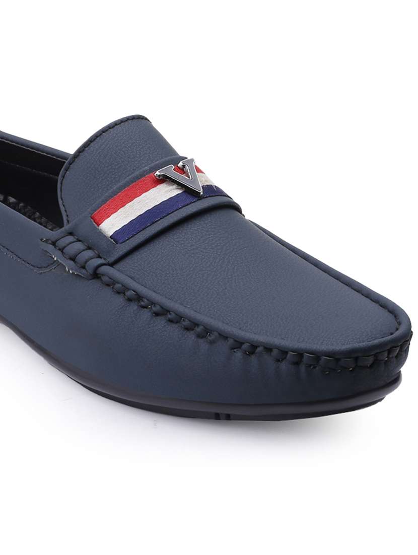 men blue slip on loafer - 22069189 - Standard Image - 6