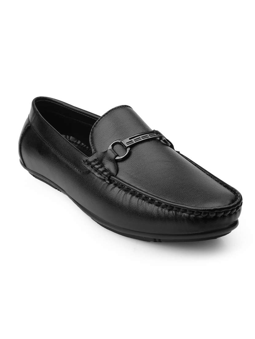 men black slip on loafer - 22069190 - Standard Image - 4