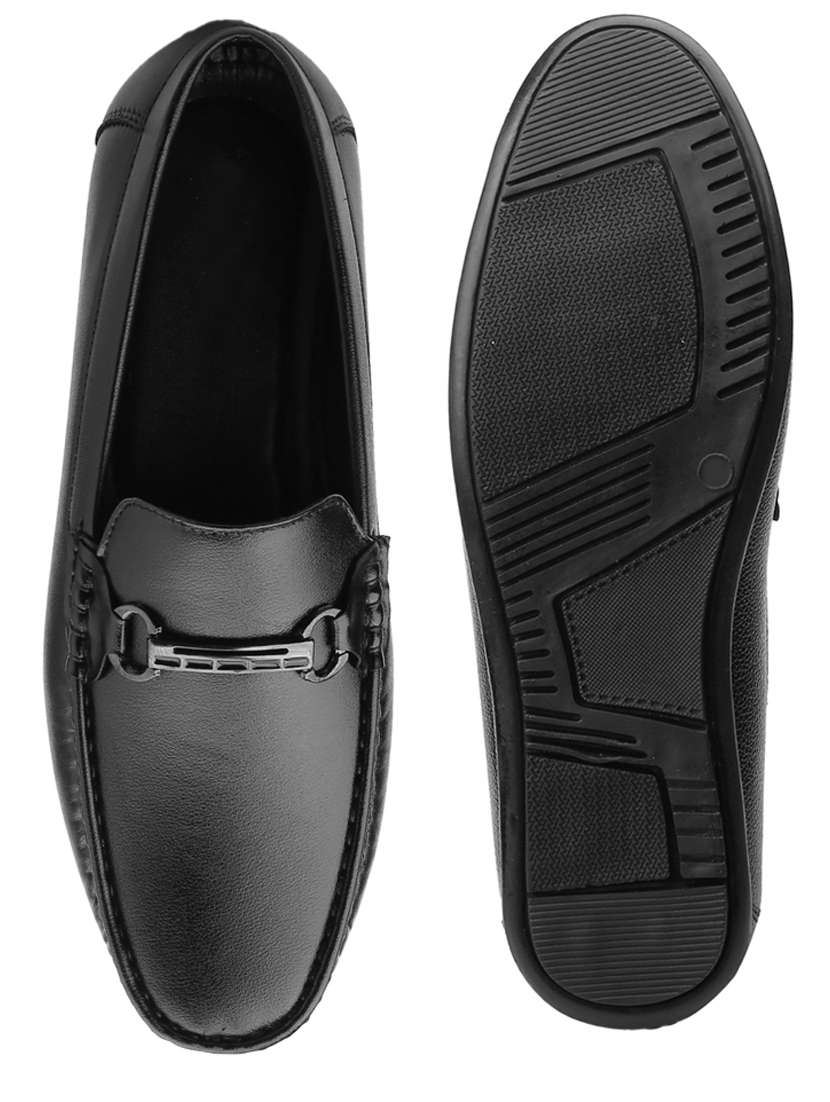 men black slip on loafer - 22069190 - Standard Image - 6