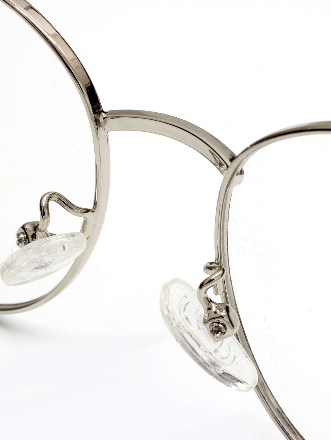 cat eye silver frame spectacles - 22069193 - Standard Image - 4