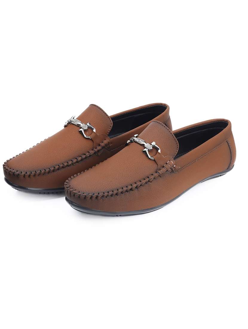 men tan slip on loafer - 22069197 - Standard Image - 1