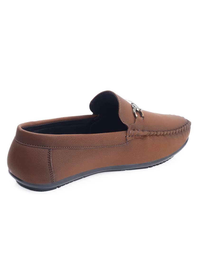 men tan slip on loafer - 22069197 - Standard Image - 4