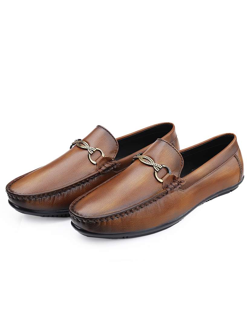 men tan slip on loafer - 22069199 - Standard Image - 1