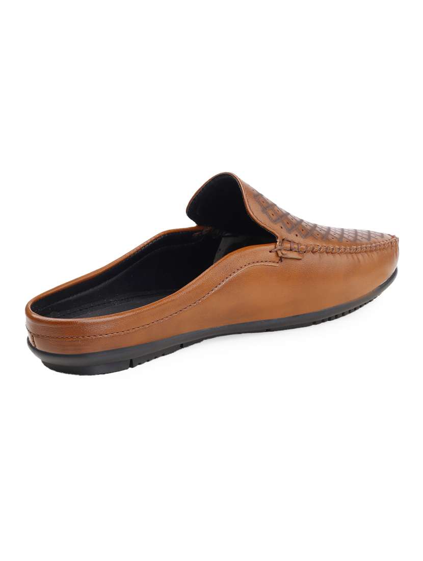 men tan slip on loafer - 22069200 - Standard Image - 4