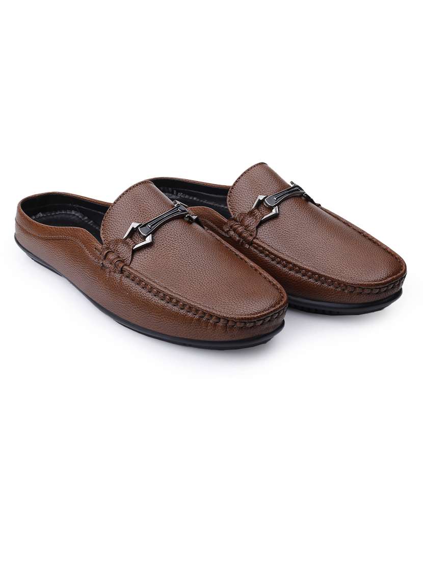 men tan slip on loafer - 22069203 -  Standard Image - 1