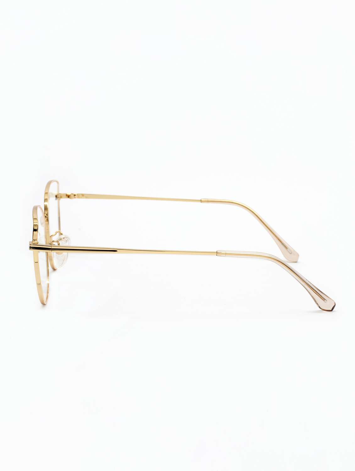 women's cat eye gold frame spectacles - 22069204 - Standard Image - 4