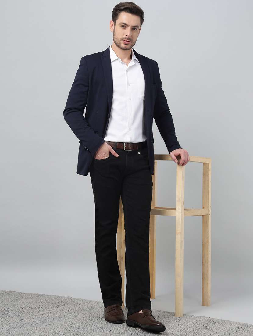 men solid mid rise slim fit jean - 22069237 -  Standard Image - 1