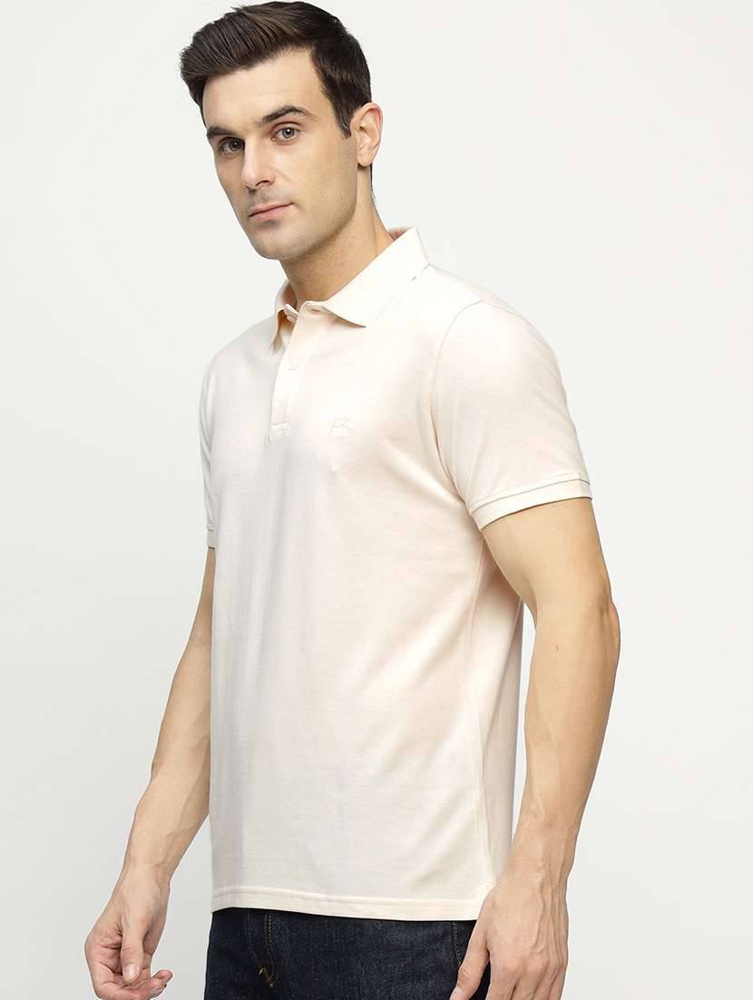 men solid short sleeve regular fit polo t-shirt - 22069253 -  Standard Image - 1
