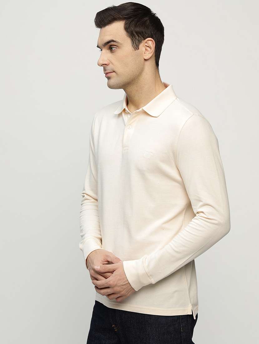 men solid short sleeve regular fit polo t-shirt - 22069256 -  Standard Image - 1