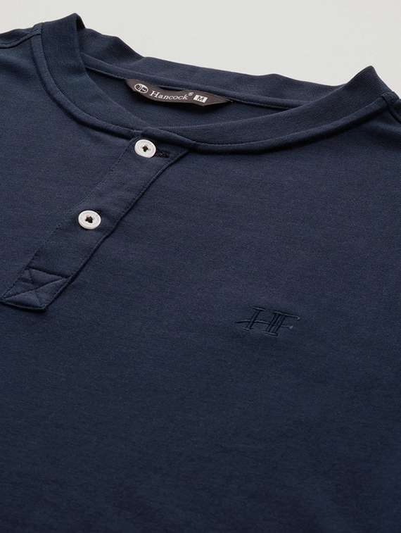 men solid long sleeve regular fit t-shirt - 22069271 -  Standard Image - 4