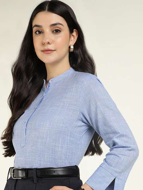 women printed long sleeve regular fit top - 22069456 -  Standard Image - 0