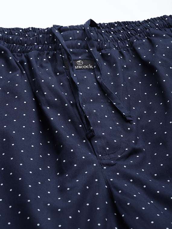 men polka doted long sleeve sleepwear set - 22069551 - Standard Image - 4