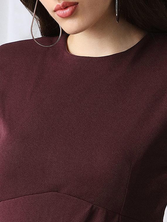 women solid sleeveless sheath dress - 22069739 - Standard Image - 4