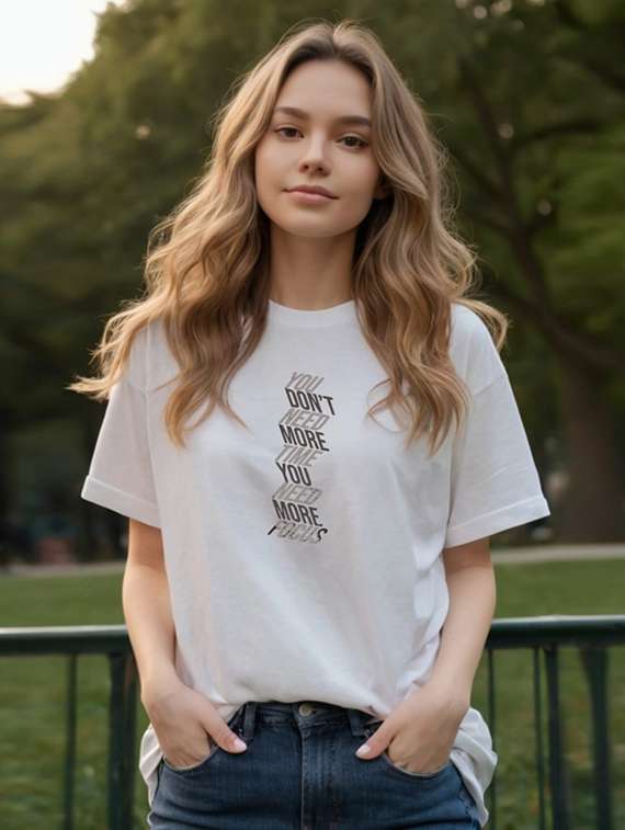 women printed short sleeve regular fit t-shirt - 22069791 -  Standard Image - 1