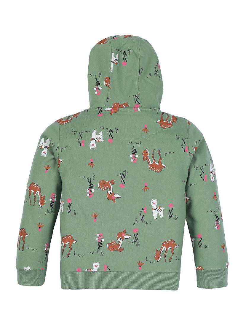 boys printed long sleeve hooded sweatshirt - 22070376 -  Standard Image - 1