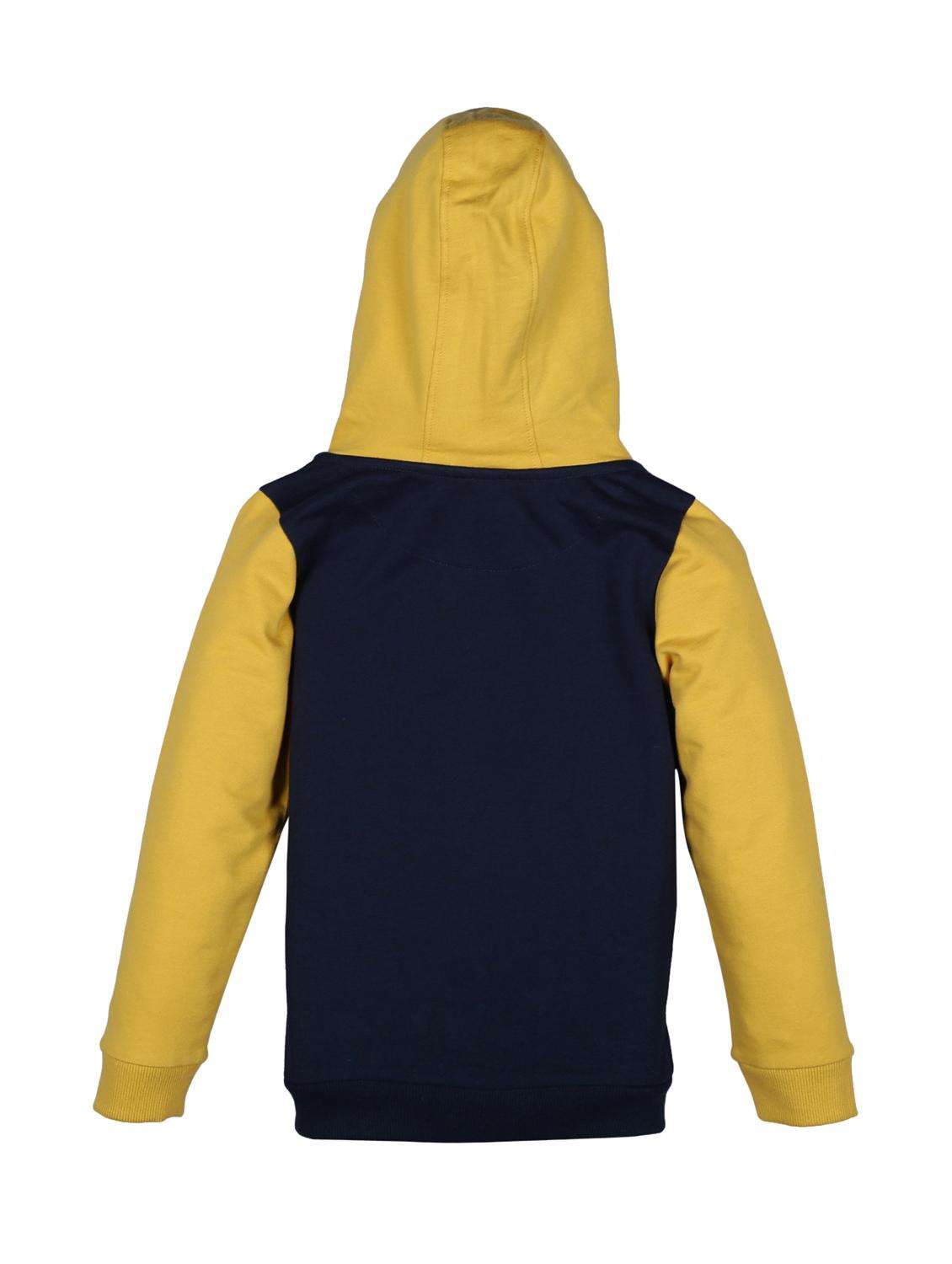 boys color blocked long sleeve hooded sweatshirt - 22070402 -  Standard Image - 1