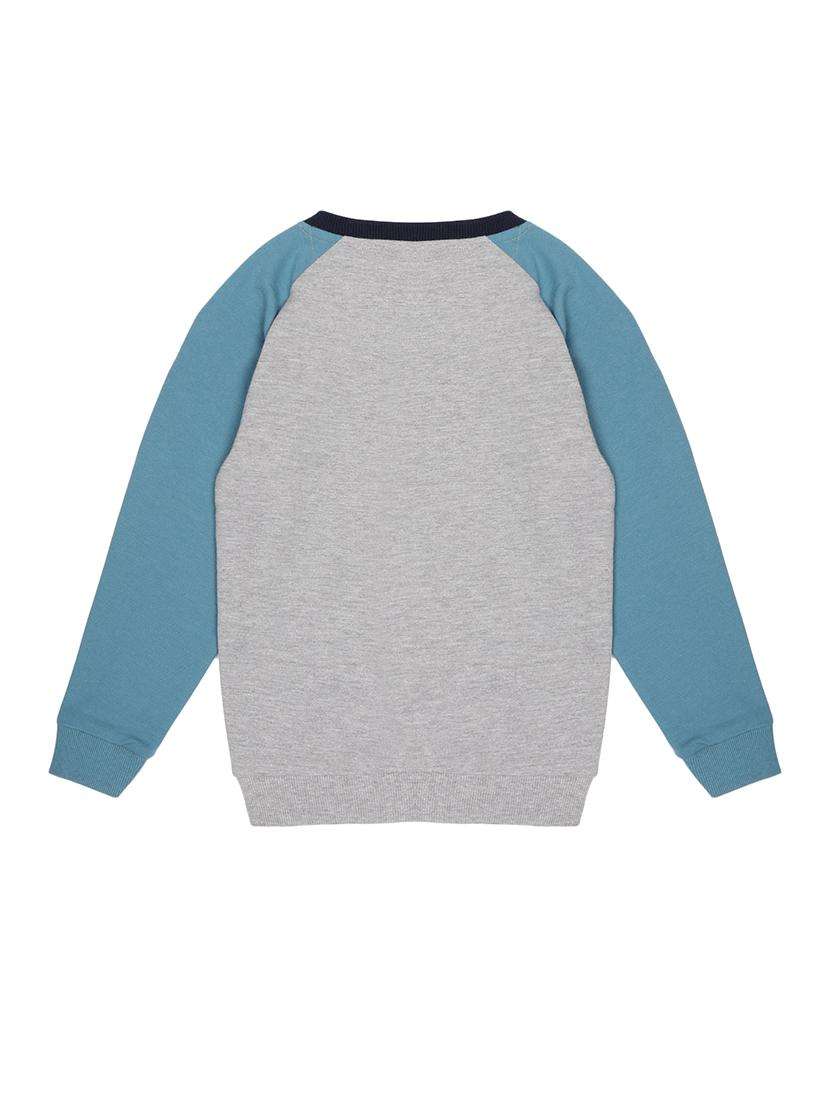 boys color blocked long sleeve sweatshirt - 22070457 -  Standard Image - 1