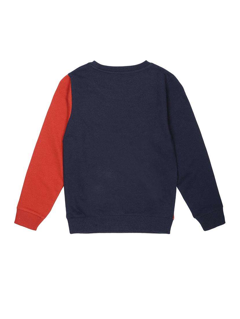 boys color blocked long sleeve sweatshirt - 22070458 -  Standard Image - 1