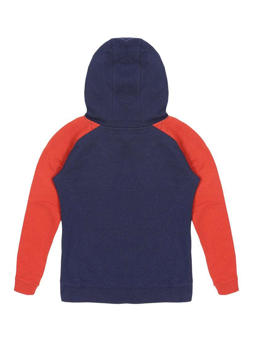 boys color blocked long sleeve hooded sweatshirt - 22070461 -  Standard Image - 1