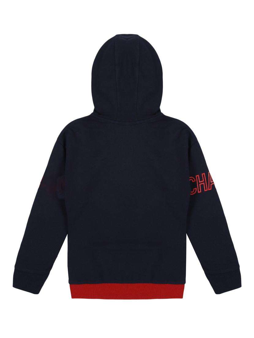 boys printed long sleeve hooded sweatshirt - 22070468 -  Standard Image - 1