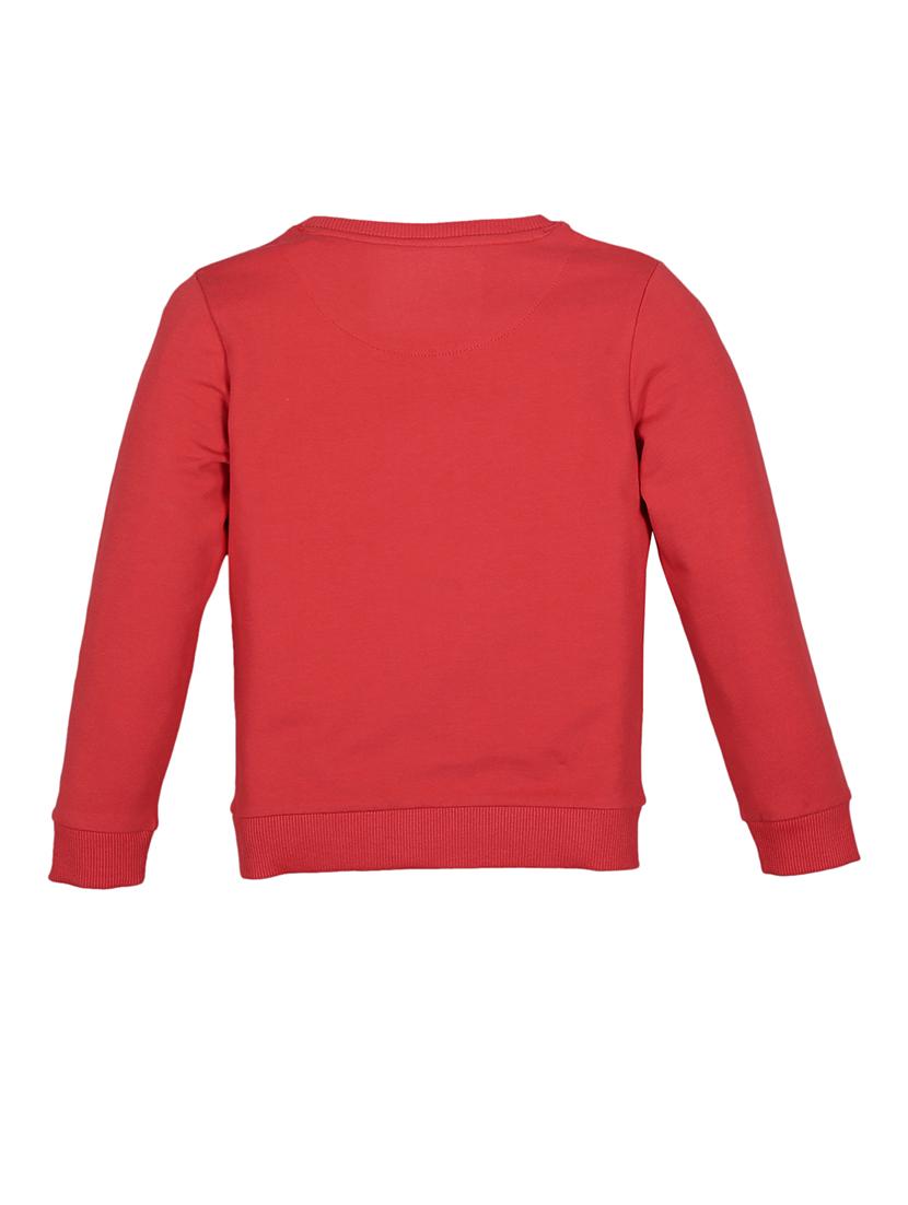girls printed long sleeve hooded sweatshirt - 22070485 - Standard Image - 1