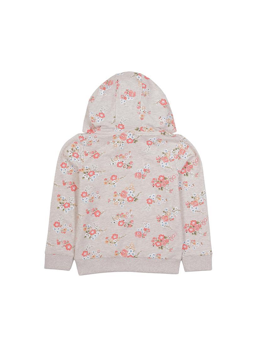 girls printed long sleeve sweatshirt - 22070506 - Standard Image - 1