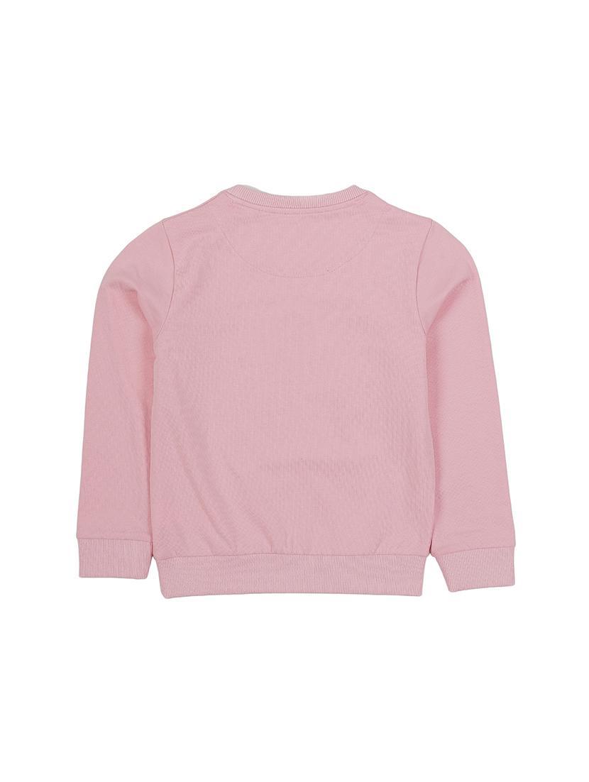 girls printed long sleeve sweatshirt - 22070518 - Standard Image - 1