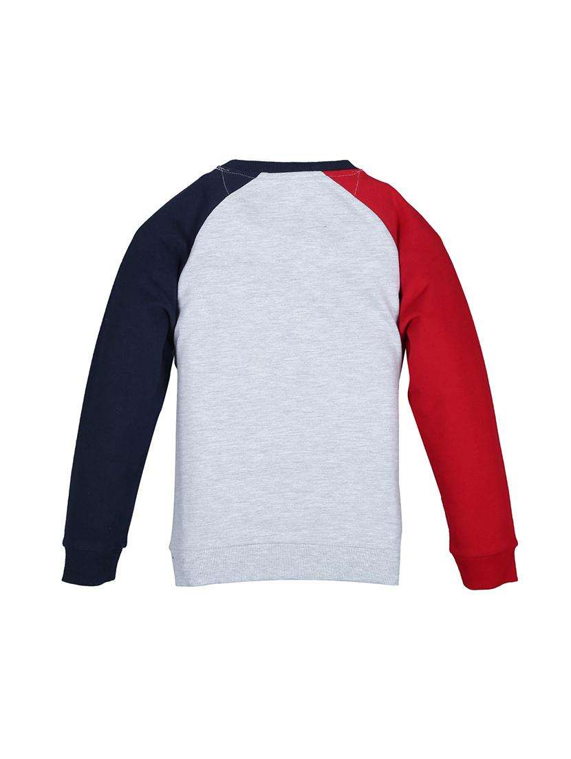 boys color blocked long sleeve sweatshirt - 22070533 -  Standard Image - 1