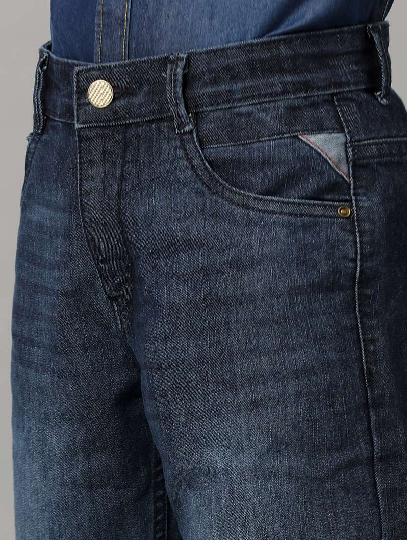 boys solid mid rise slim fit jean - 22070645 -  Standard Image - 4