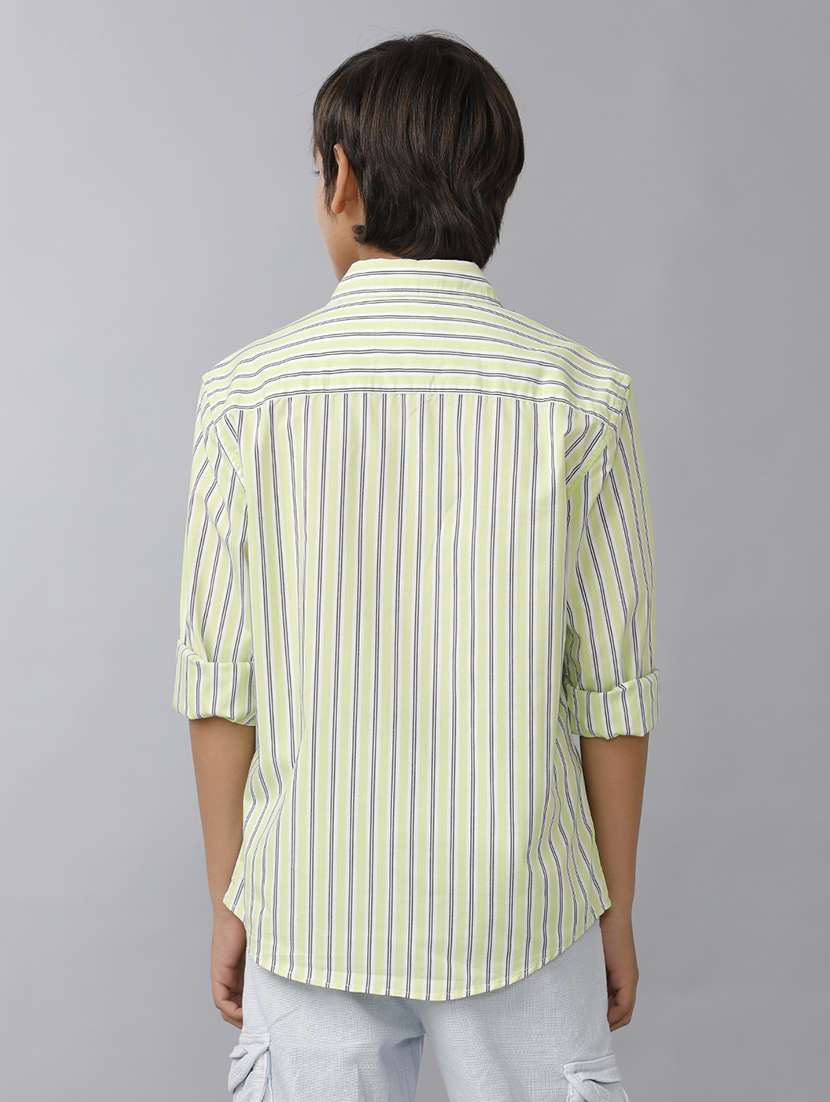 boy collared long sleeve regular fit shirt - 22070779 -  Standard Image - 1