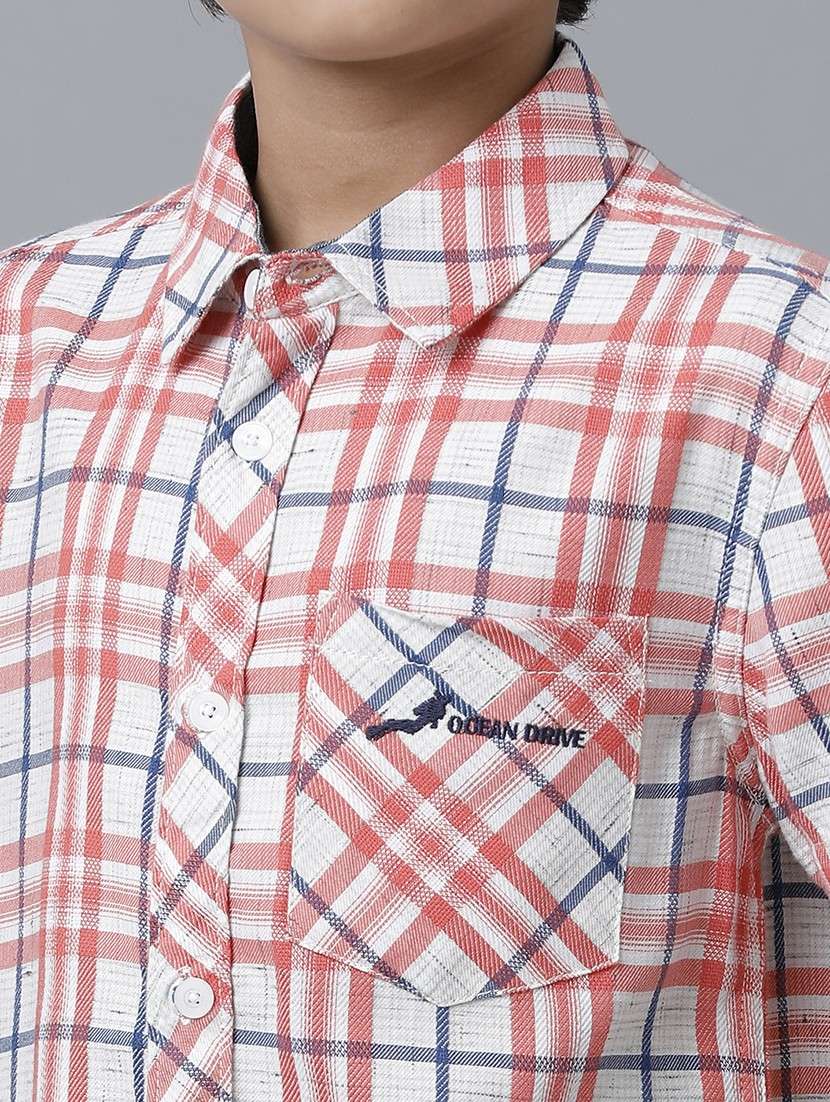 boys collared short sleeve regular fit shirt - 22070815 -  Standard Image - 4