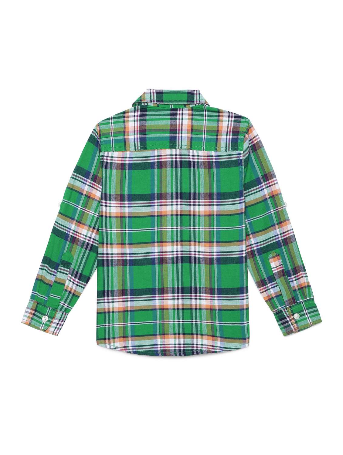boys collared long sleeve regular fit shirt - 22070836 - Standard Image - 1
